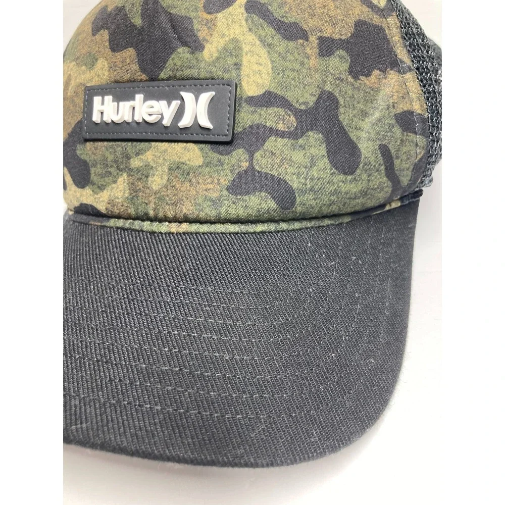 Hurley‎ YOUTH Cap Hat Forest Camo Mesh Snapback Adjustable